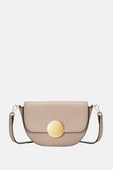 Oryany - Lottie Saddle Crossbody Small Handbags - Taupe / One Size